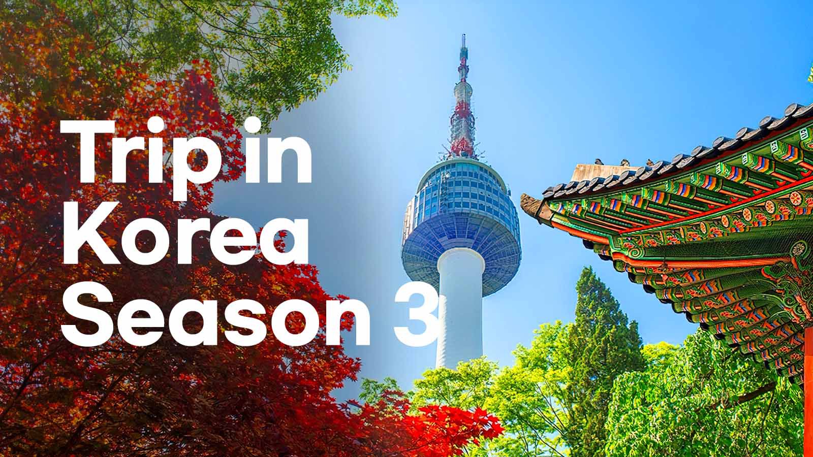 Trip in Korea Season 3 poster